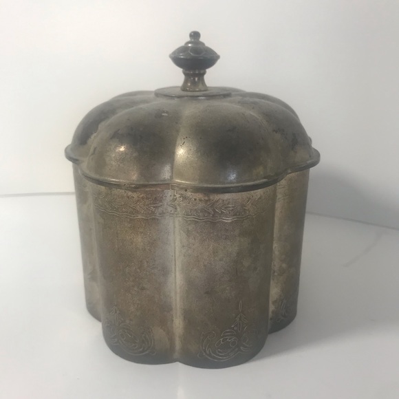 VTG Godinger Silver Co. Silver Plated Red Velvet Lined Jewelry Trinket Box, 1994 - Picture 7 of 16